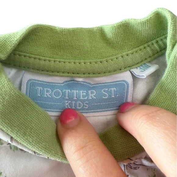 Trotter Street Baby Safari Animal Short Sleeve Romper in size 3 months - Picture 4 of 4
